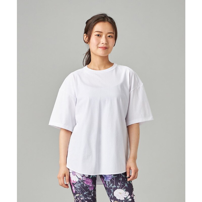 Chacott 舞蹈瑜伽休闲适宜居家HandsomeCotton薄纱T恤女ONWARD
