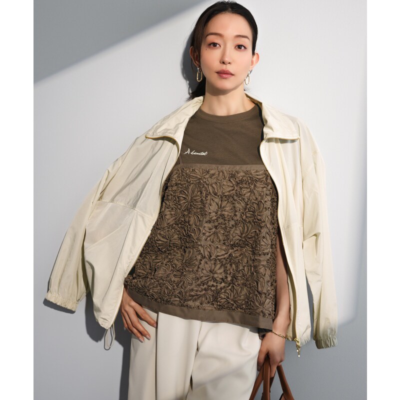 23区时尚适宜优雅气质双拉链飞行员夹克外套女ONWARD