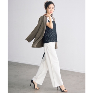 自由区气质时尚 优雅感蕾丝拼接T恤女ONWARD