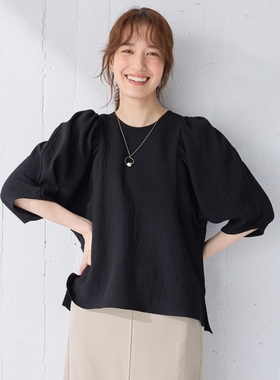 any FAM休闲适宜蓬松肩袖套头衫女ONWARD