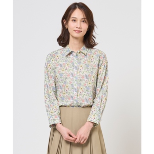 J.PRESS时尚简约气质Liberty Rachel&Michelle衬衫领罩衫女ONWARD