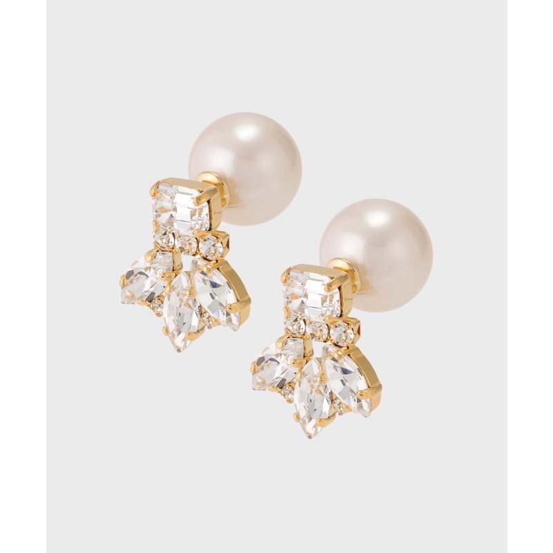 GRACE CONTINENTAL时尚设计感仿珍珠耳钉女ONWARD