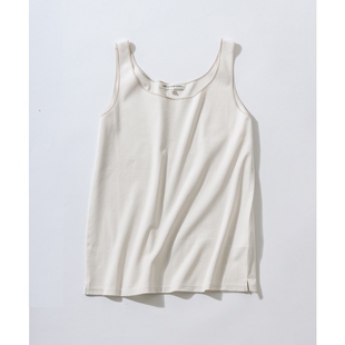 23区慵懒适宜简约气质可洗无袖 T恤女慵懒适宜日本限定ONWARD