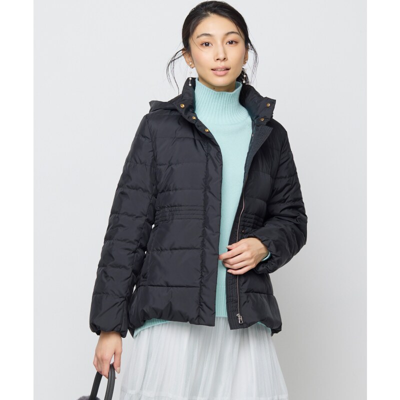 组曲可洗轻薄塔夫绸气质适宜短款羽绒服外套女ONWARD