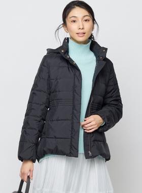 组曲可洗轻薄塔夫绸气质适宜短款羽绒服外套女ONWARD