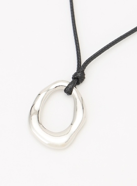 any FAM时尚简约气质文艺金属环绳结项链女ONWARD