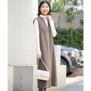 23区S码 限定羊毛磨毛设计感适宜温柔针织背心裙女ONWARD