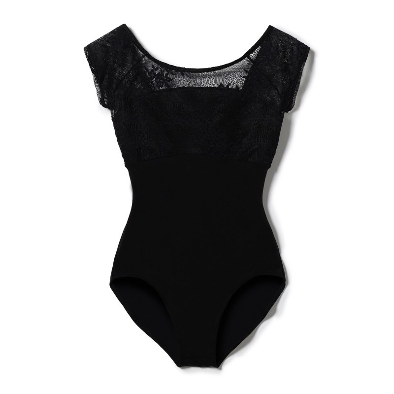 Chacott舞蹈芭蕾体服练功服法式袖连体衣女ONWARD