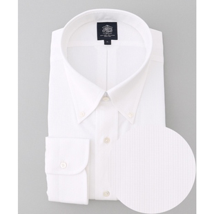 J.PRESS褶皱形态稳定苏皮马棉男士 B.D.ONWARD 微条纹衬衫