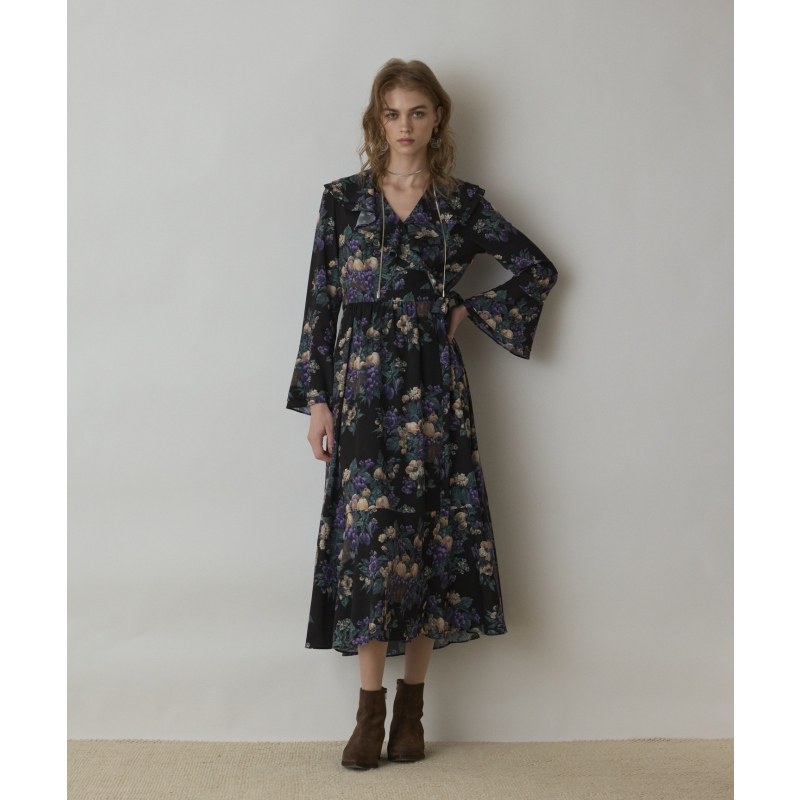 GRACE CONTINENTAL时尚优雅气质植物浆果印花连衣裙女ONWARD,女装/女士精品,连衣裙,淘宝优惠券,粉丝福利购,淘宝优惠卷