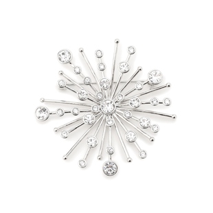 23区精美优雅设计感穿搭配饰水晶雨滴胸针女ONWARD