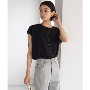 T恤女ONWARD 袖 UNFILO接触冷感吸汗速干BEAUTY FORM法式