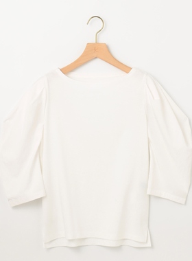 组曲接触冷感康比尼针织设计裁剪上衣女ONWARD