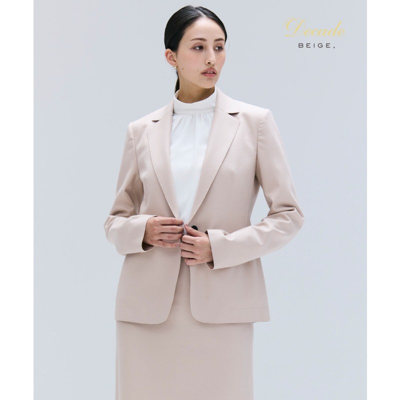 下架BEIGE，时尚优雅可搭配套装CORBY羊毛西装外套女ONWARD