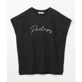 袖 any FAM渍处理丝光平滑法式 刺绣logoT恤女ONWARD