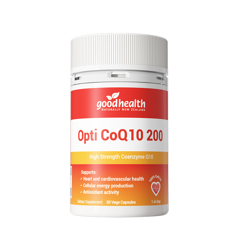goodhealth好健康辅酶Q10软胶囊200mg心血管心脏心肌保健品30粒