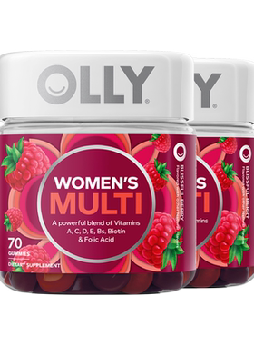 OLLY女性复合维生素软糖维C两瓶