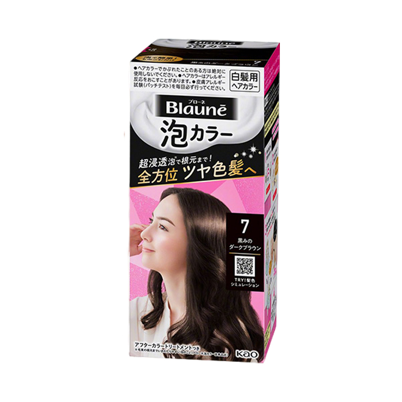 花王Blaune染发剂黑色108ml