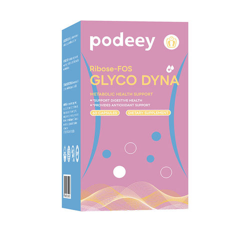 podeey 核糖-低聚果糖 糖原动力胶囊60粒