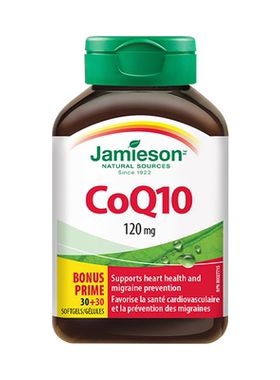 Jamieson健美生辅酶120mg