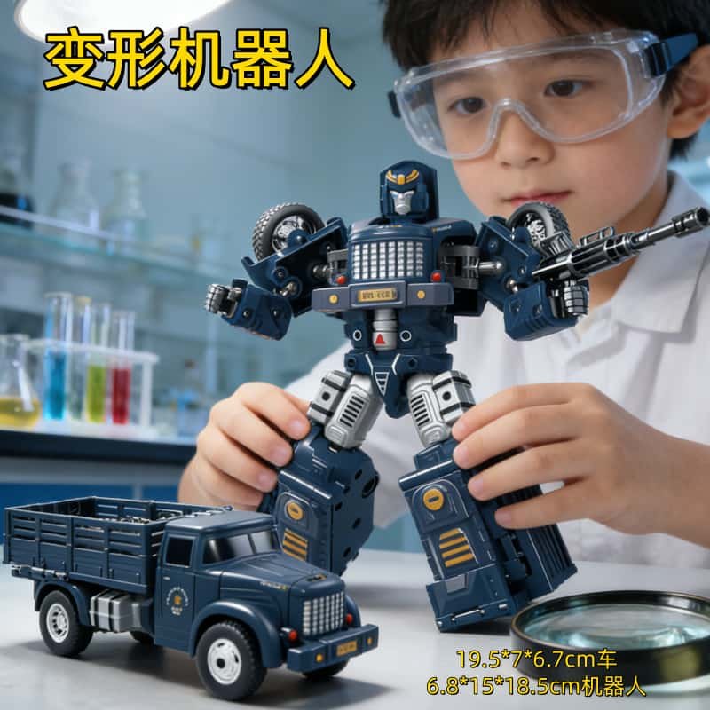 变形机器人玩具男孩军事卡车变形机甲模型儿童玩具2026年新款,玩具/童车/益智/积木/模型,儿童机器人/变形玩具,淘宝优惠券,粉丝福利购,淘宝优惠卷
