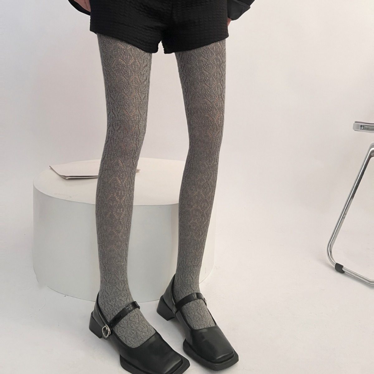 秋季新品好品质针织棉混纺打底袜日系镂空菱格蕾丝百搭显瘦连裤袜,女士内衣/男士内衣/家居服,连裤袜/打底袜,淘宝优惠券,粉丝福利购,淘宝优惠卷