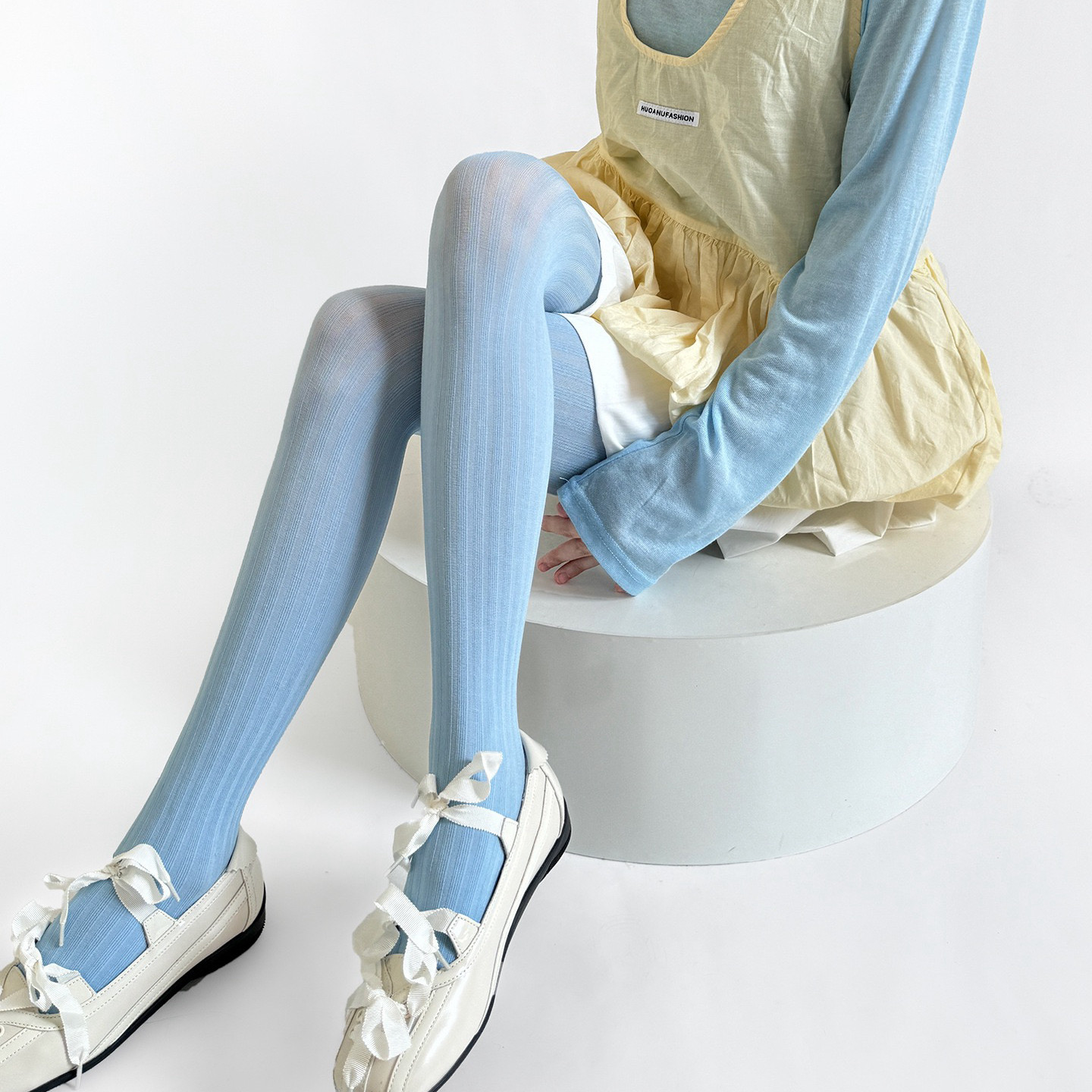 25秋季韩国欧尼琉璃草蓝针织竖条打底袜miu系彩色微压显瘦连裤袜,女士内衣/男士内衣/家居服,连裤袜/打底袜,淘宝优惠券,粉丝福利购,淘宝优惠卷