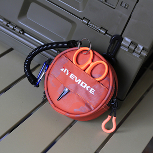 线盘收纳包路亚线盒前导线线碳线主线包钓鱼工具剪刀配件收纳盒子