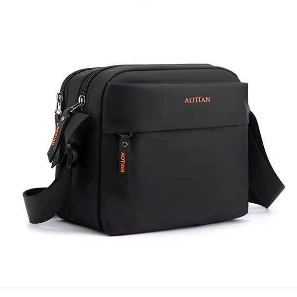 男士斜挎包2025新款外出便携单肩牛津布中年收钱高端小型随身包包,箱包皮具/热销女包/男包,男士包袋,淘宝优惠券,粉丝福利购,淘宝优惠卷