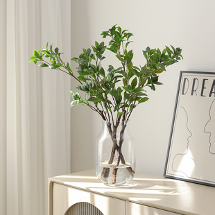 轻奢仿真马醉木仿真绿植假花大型落地装饰摆设氛围树室内植物造景