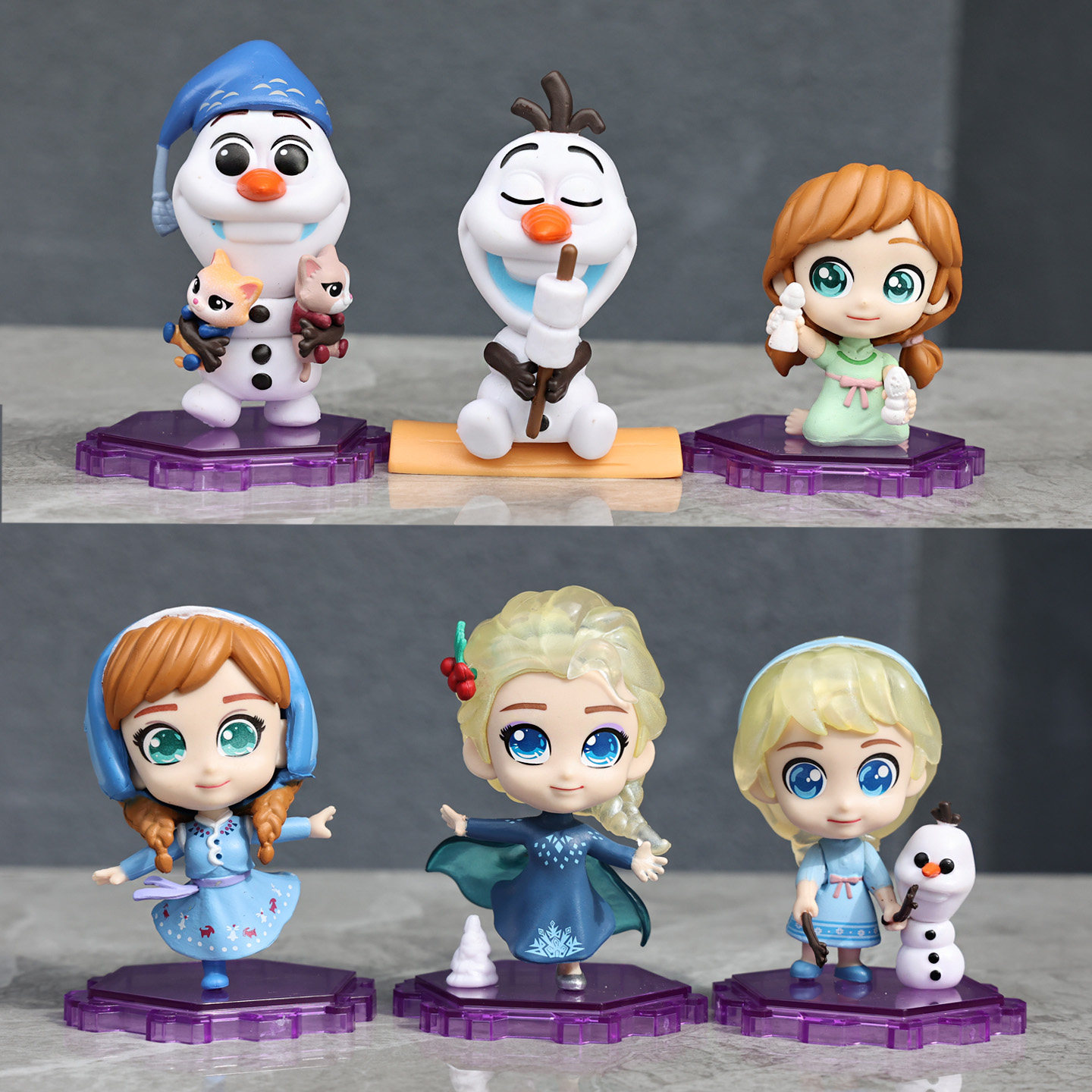 冰雪奇缘系列盲盒二代手办