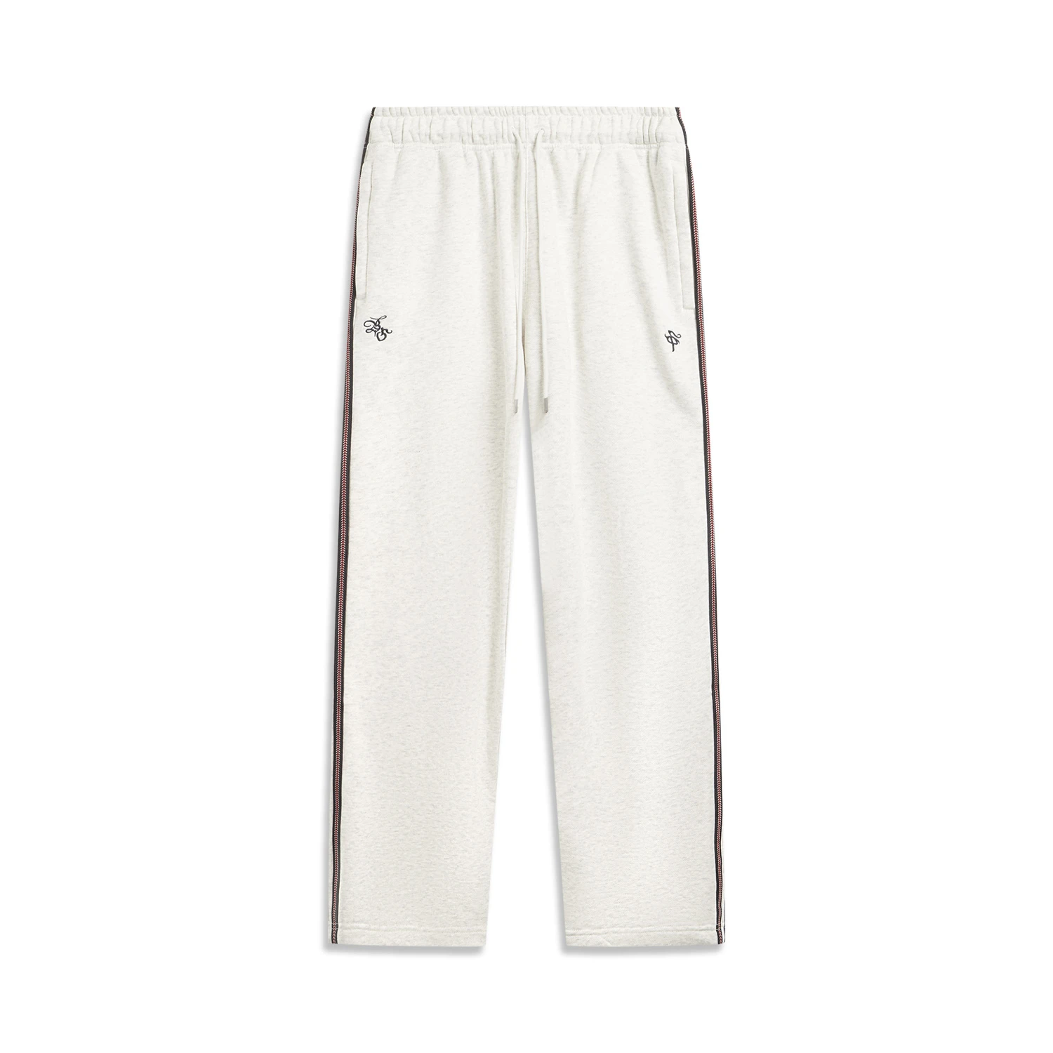 李宁反伍BADFIVE卫裤男士2025新款毛圈直筒针织运动裤AKLVC81