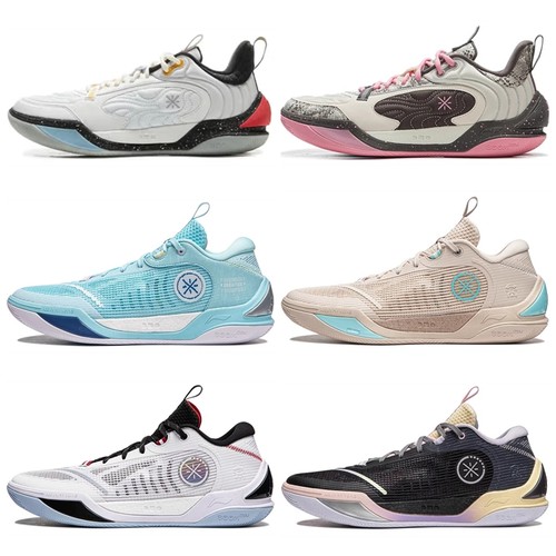 李宁篮球鞋男款2025新款韦德冷血2轻量耐磨比赛低帮球鞋ABPV001XX