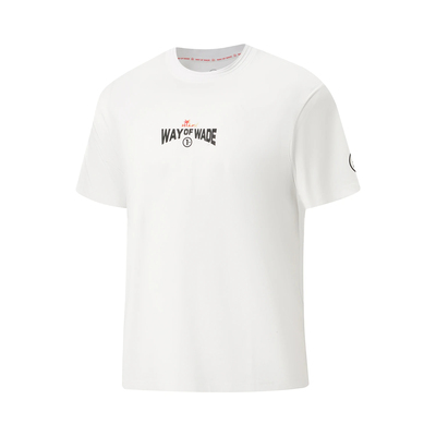 李宁韦德系列男子2026款舒适耐洗冰感舒适宽松短袖文化衫AHSW121