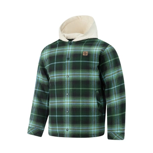 李宁反伍BADFIVE男子2025新款立体裁剪宽松短棉服AFMW001-4