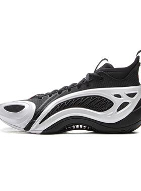 李宁反伍BADFIVE制空1 SUPER男子轻量回弹中帮篮球外场鞋ABFV037