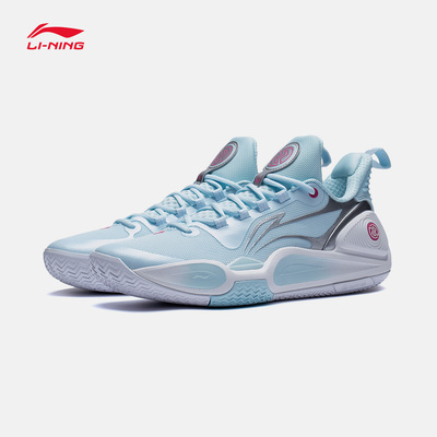 李宁篮球鞋2023新款闪击9耐磨防滑回弹减震低帮男鞋运动鞋ABPT001