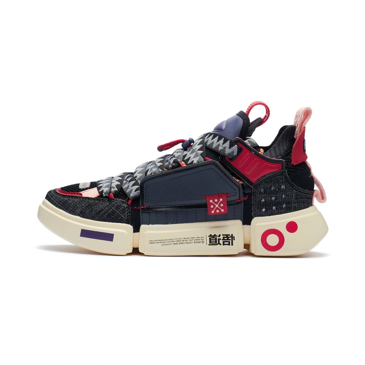 李宁悟道2ace remake韦德运动鞋男鞋潮流面包鞋低帮休闲鞋agwr019