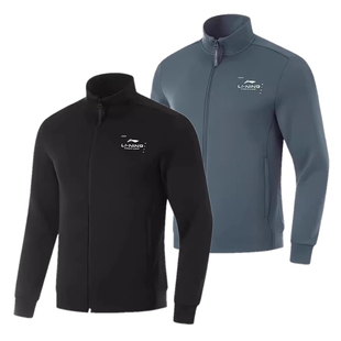 李宁外套2024秋季新款健身男子速干开衫无帽运动卫衣AWDU179LL