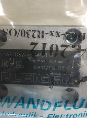 议价WANDFLUH  PLEIGER AE4D62-XX-M45T13 PLEIGER 294.2012