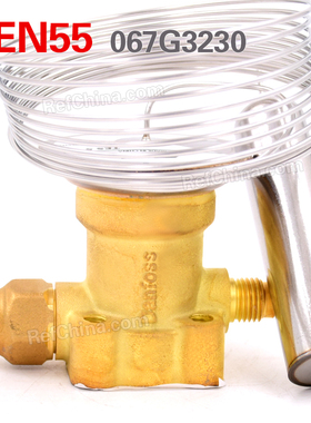 丹佛斯Danfoss热力膨胀阀感温元件 R134a冷媒TEN55-067G3230