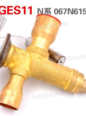 丹佛斯热力膨胀阀TGES11N系R404A/R507/-40~10度不带MOP/067N6155