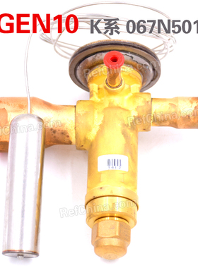 丹佛斯热力膨胀阀TGEN10冷库空调膨胀阀 R134a机组进口067N5012