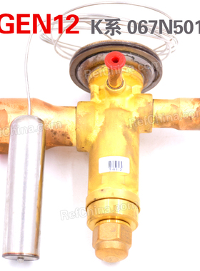 丹佛斯热力膨胀阀TGEN12/ K系列 R134a/-25~10度带MOP/067N5013