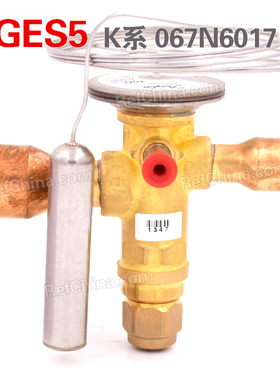 丹佛斯热力膨胀阀TGES5/ K系R404A/R507/-25~10度带MOP/067N6017