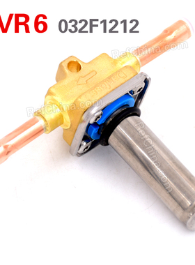 丹佛斯EVR6电磁阀032F 032L1212常闭焊接口管径3/8冷冻船用配件