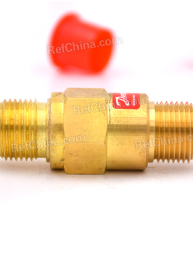 丹佛斯(Danfoss) NRV10 020-1041单向阀 螺纹接口直通3/8 喇叭口