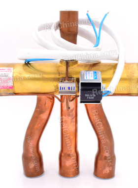 盾安四通换向阀DSF-38-R410A美的格力海尔空调制冷配件 线圈220V