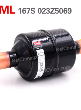 丹佛斯DML干燥过滤器R22R407CR404AR507R134a焊接167s-023Z5069