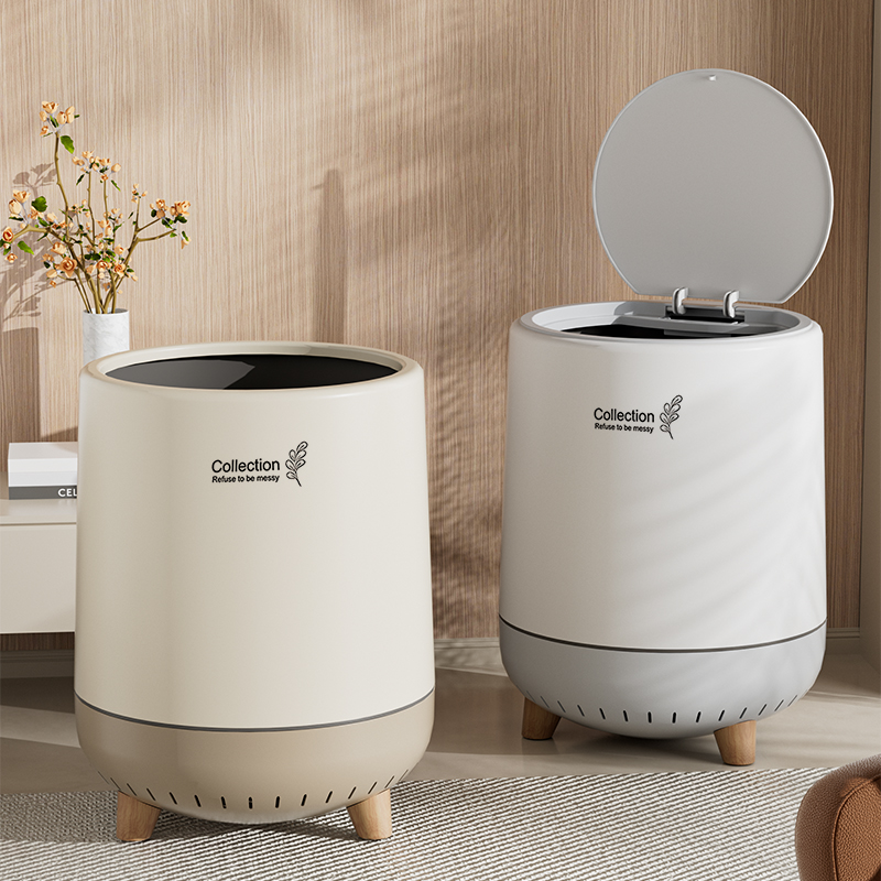 2025新款带盖大容量垃圾桶
